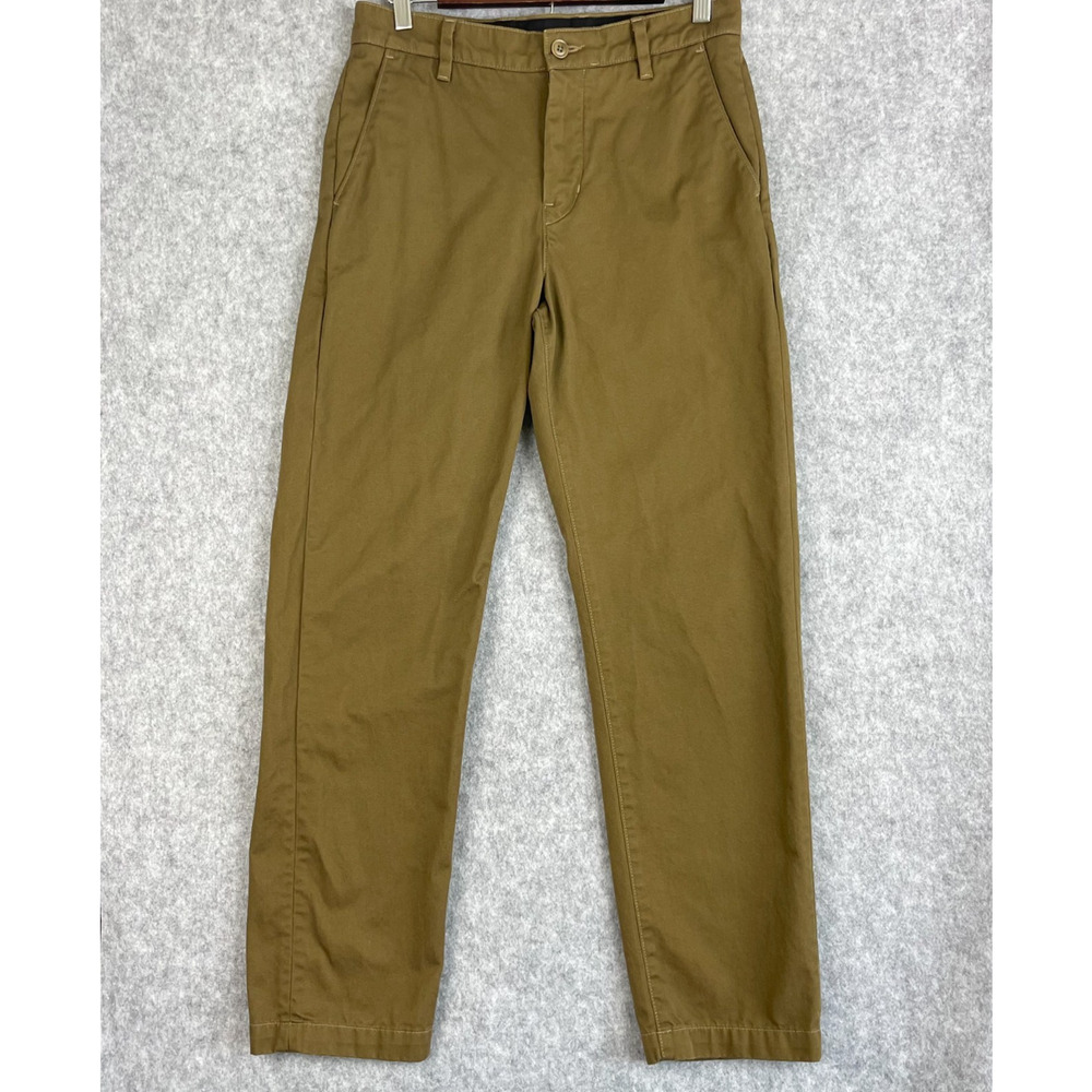 Levis Made &‎ Crafted Pants Mens 30x30 Brown Chino Japanese Fabric Cotton Casual